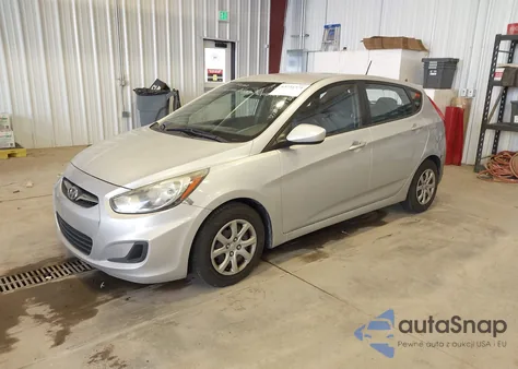 2012 Hyundai Accent Gs from USA, damaged, VIN KMHCT5AEXCU001340